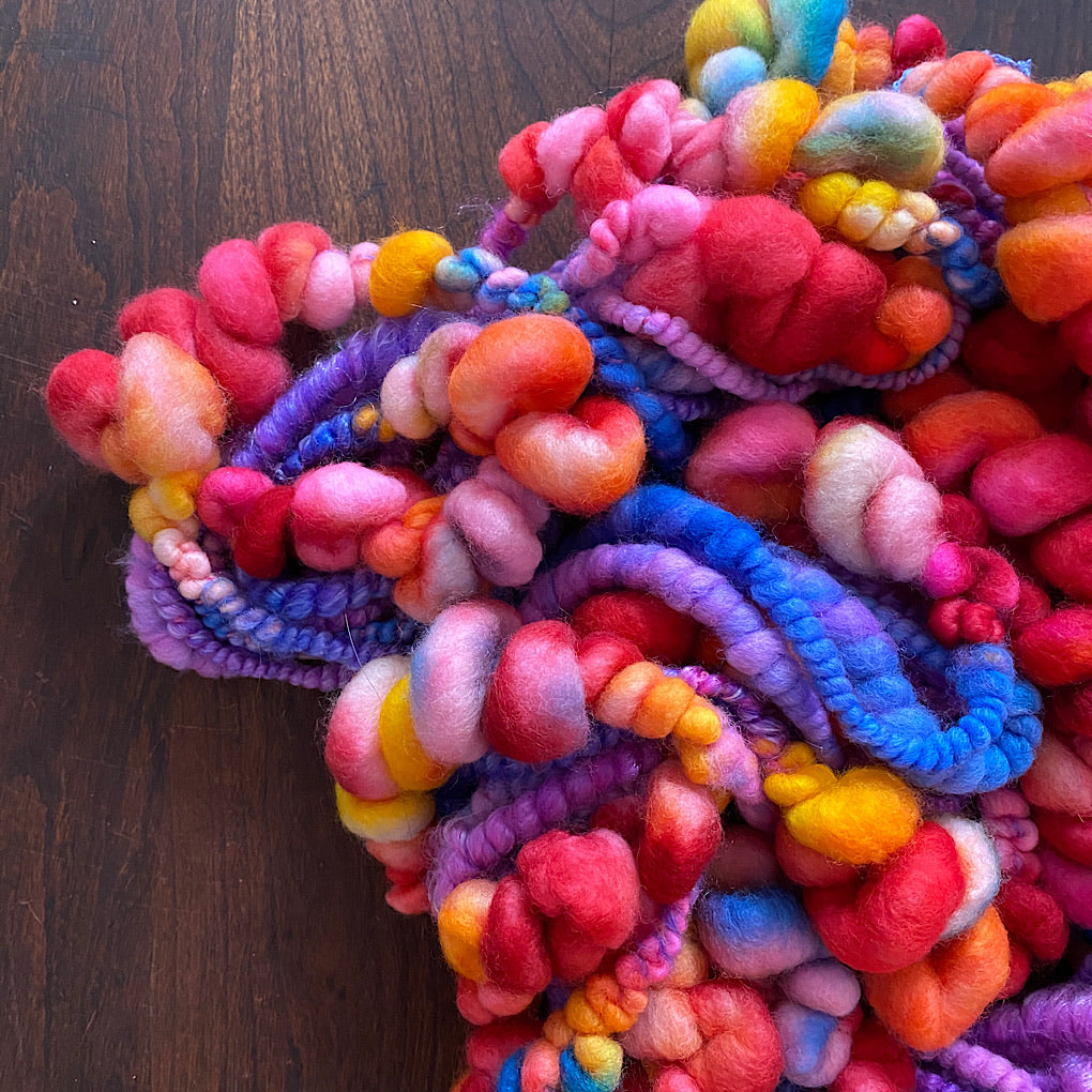 Bloom - Merino tencel art yarn