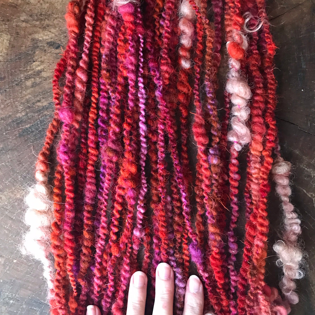 Orange art yarn 60g 17y - Mynoush