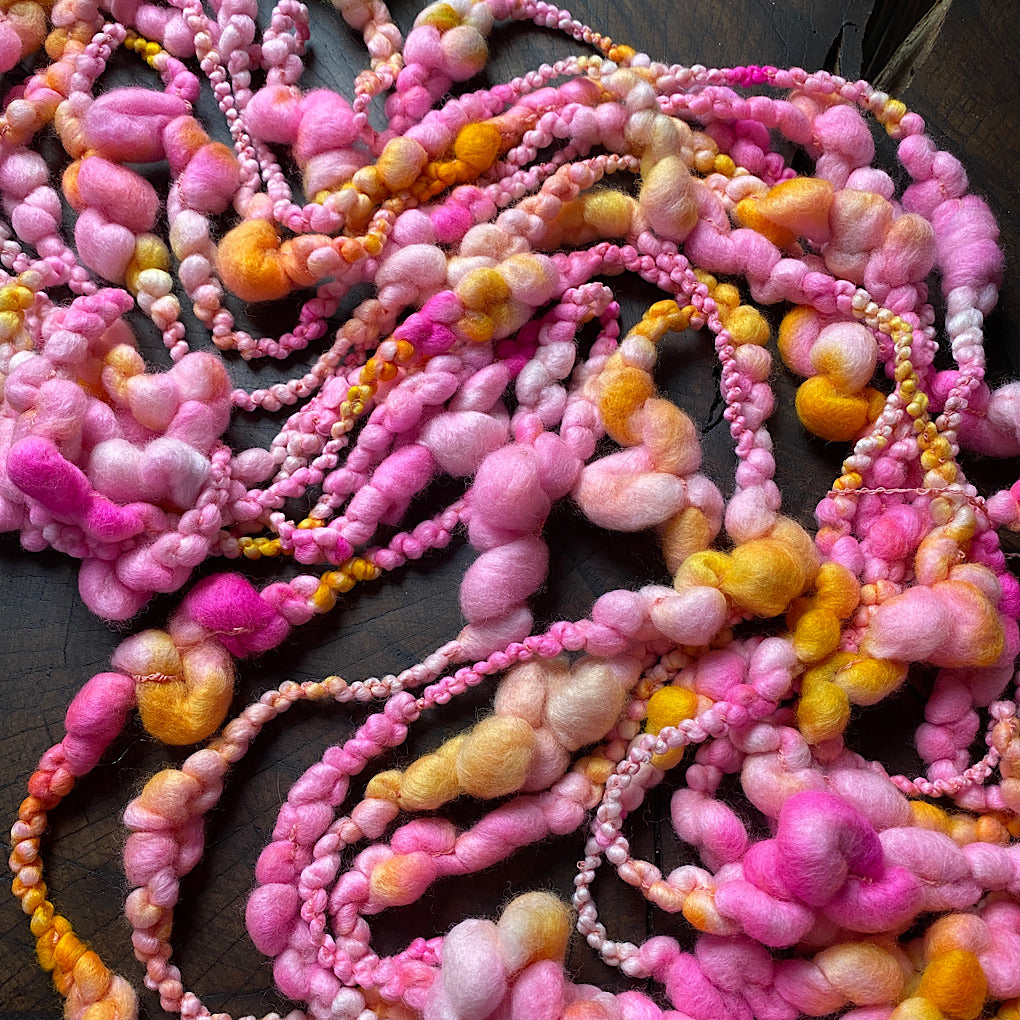 Custom Jumbo Boucle - Honey Rose