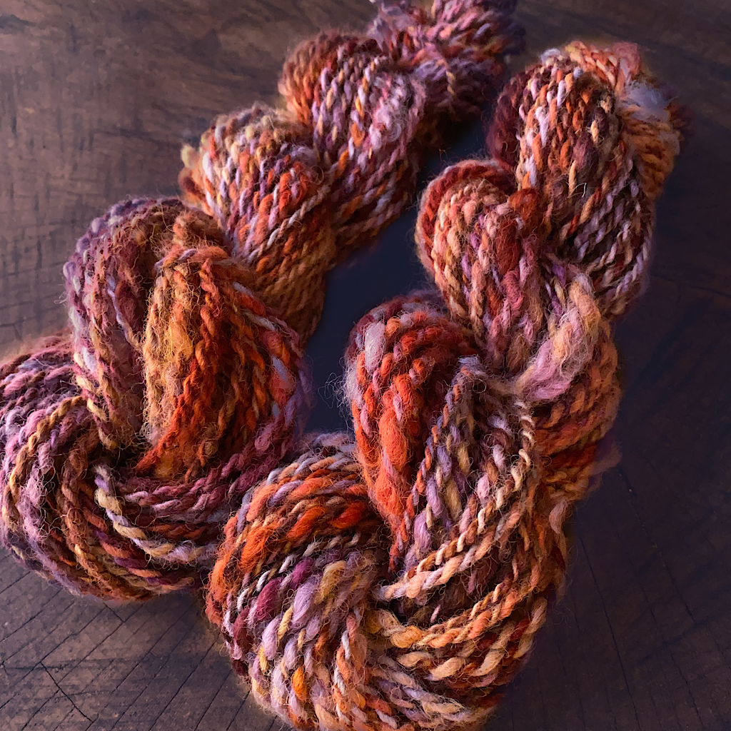 Hand spun alpaca yarn 4