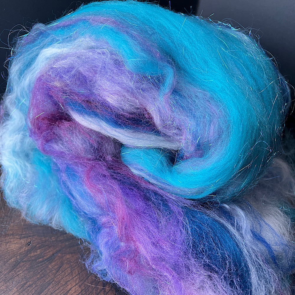 Batt for spinning yarn