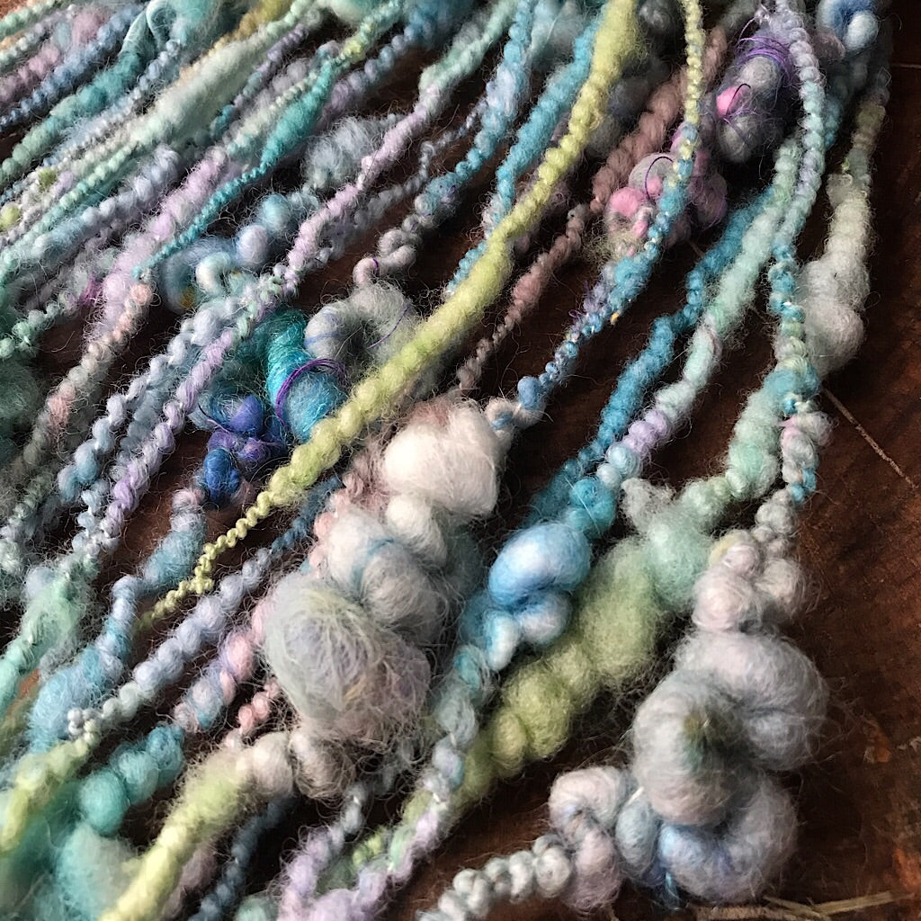 Mermaid eyes Art yarn
