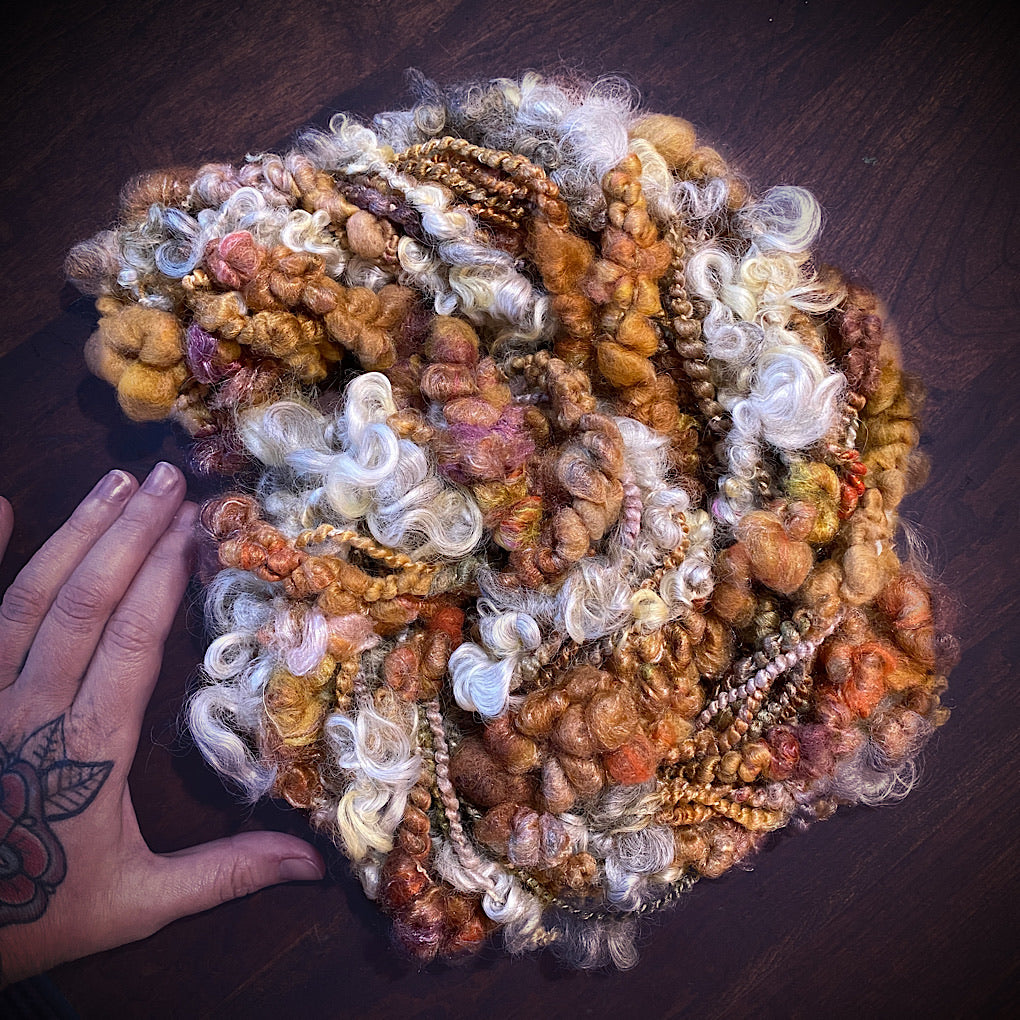 Golden autumn Art yarn