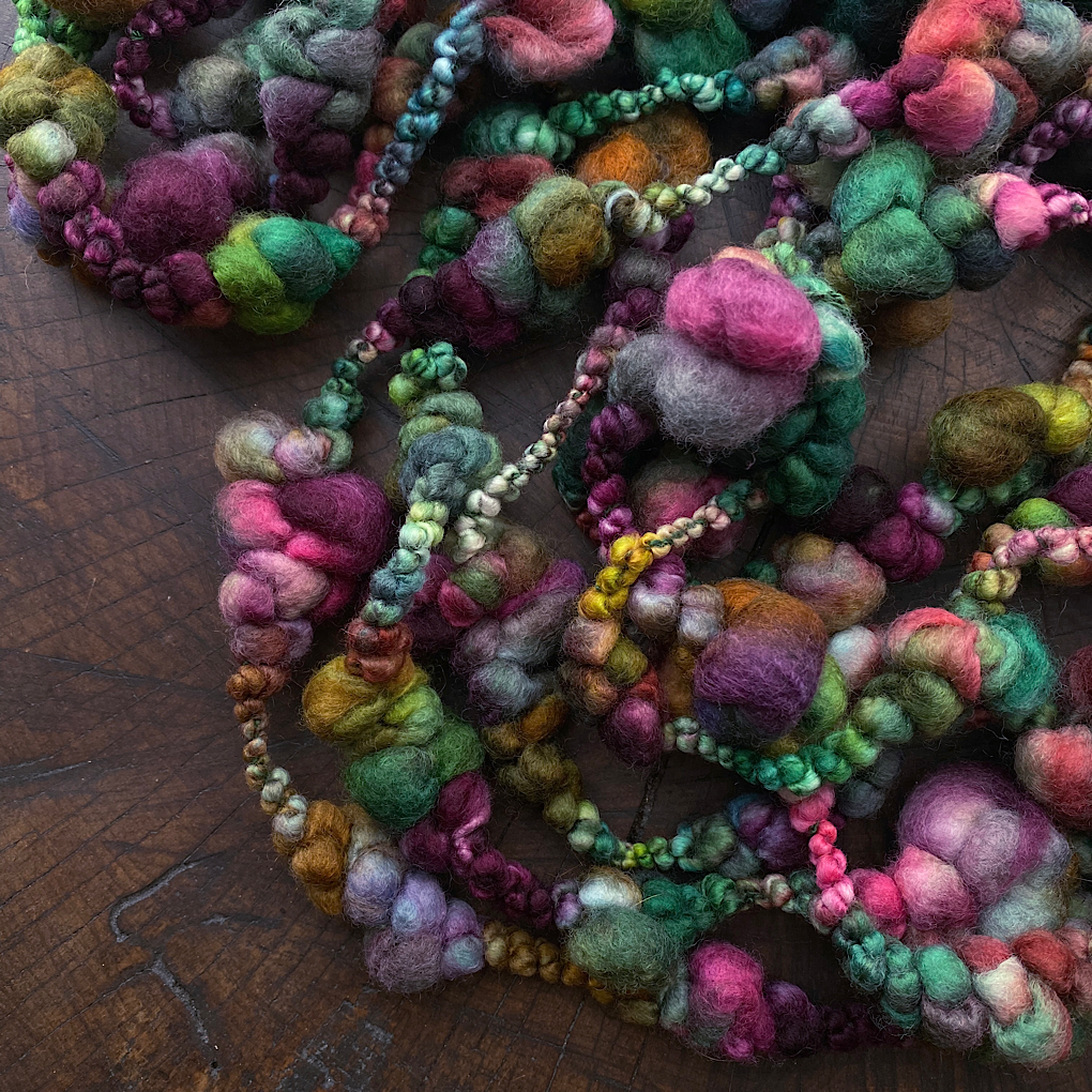 Kiss from a Rose Jumbo boucle Art yarn