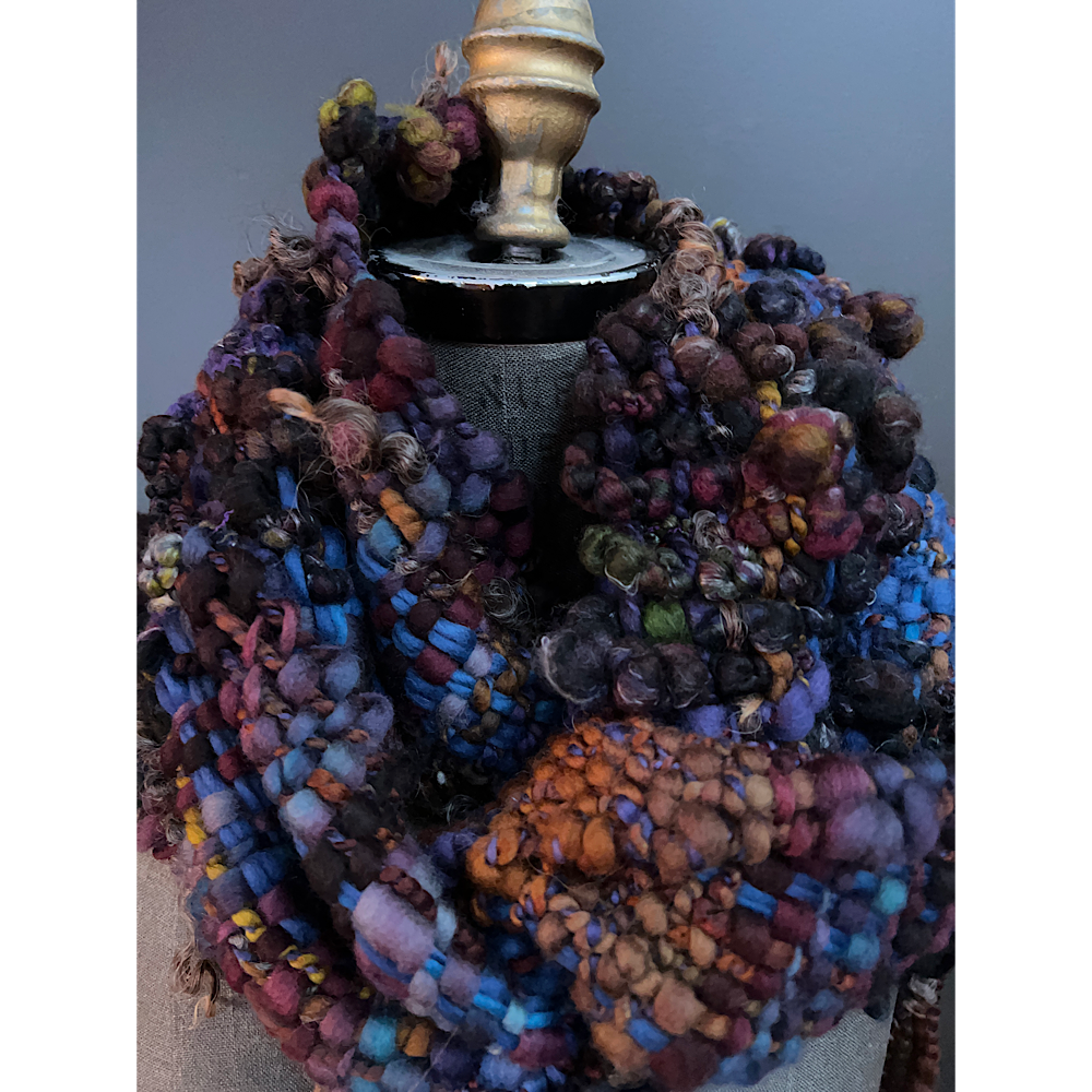 Woven scarf 94” X 8”