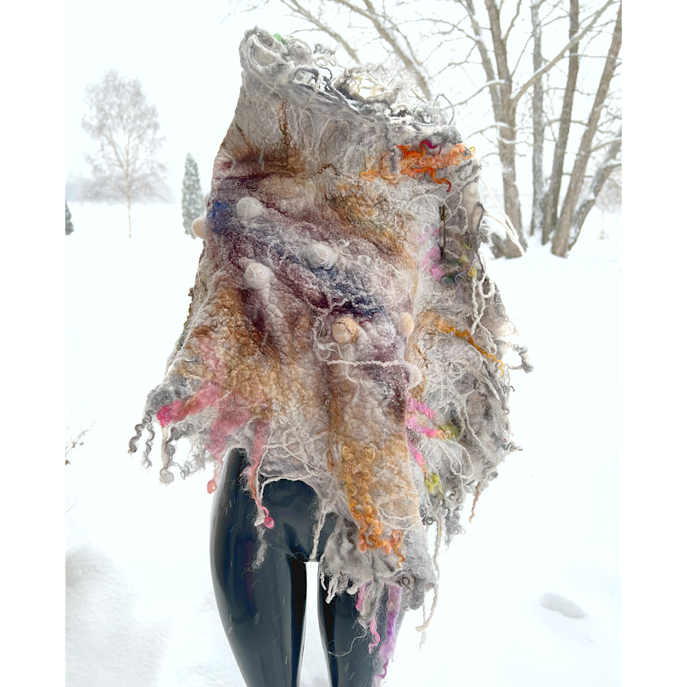 Felted Shawl 2023