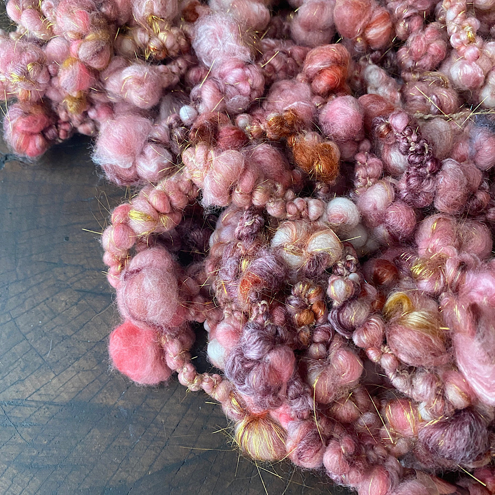 Frozen cheeks SUPER jumbo boucle Art yarn