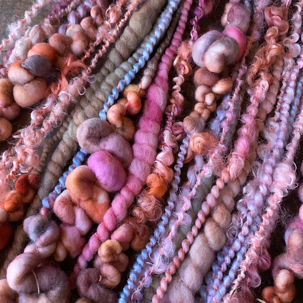 Love sunset  Art yarn