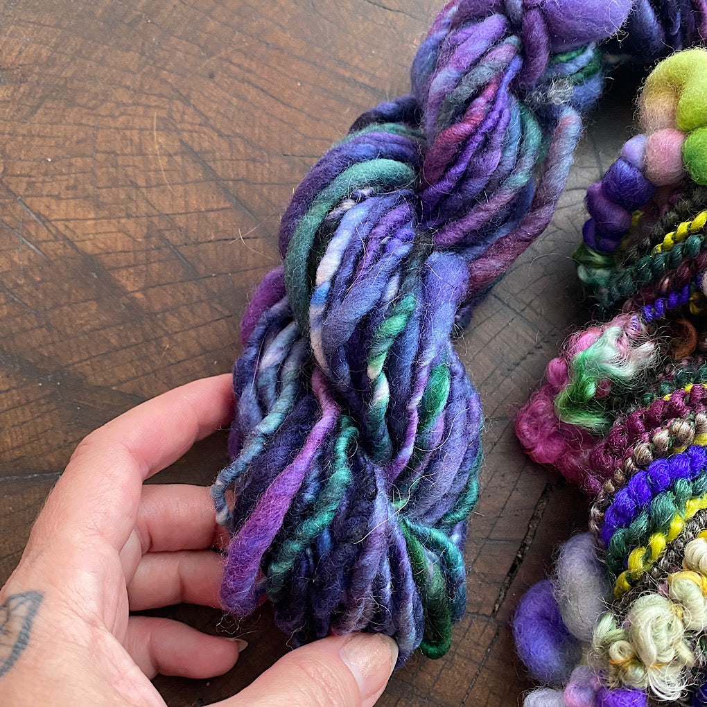 Weaver / knitters minis art yarn set