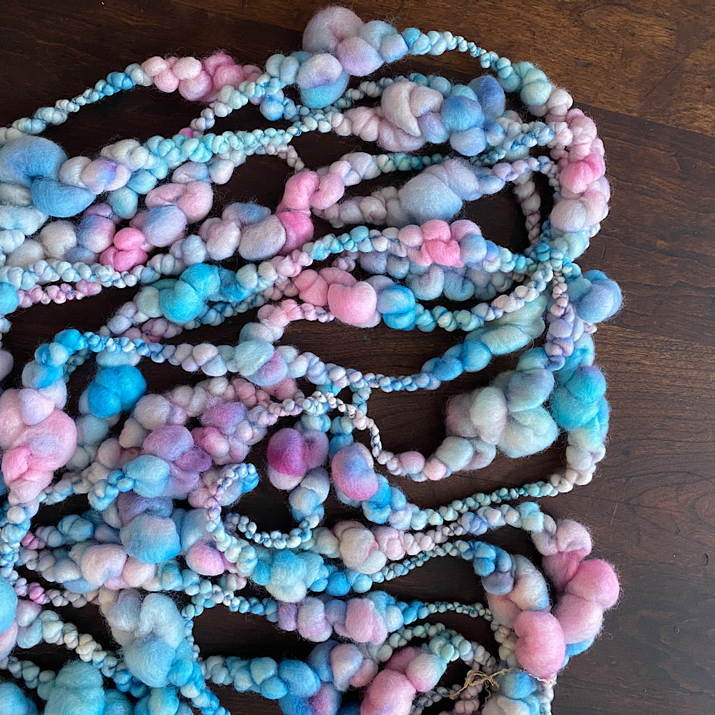 Baby valentine Jumbo boucle Art yarn