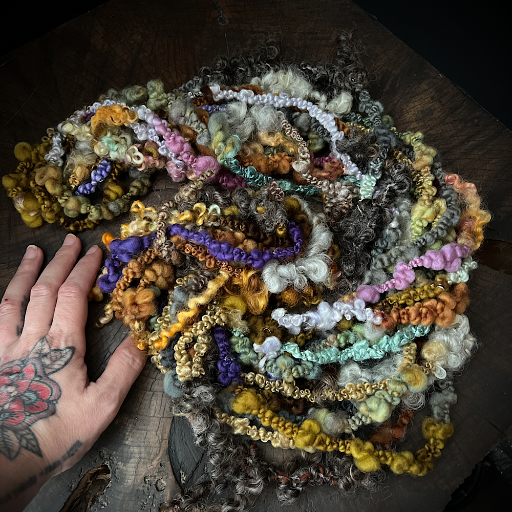 Summer breeze weaving art yarn