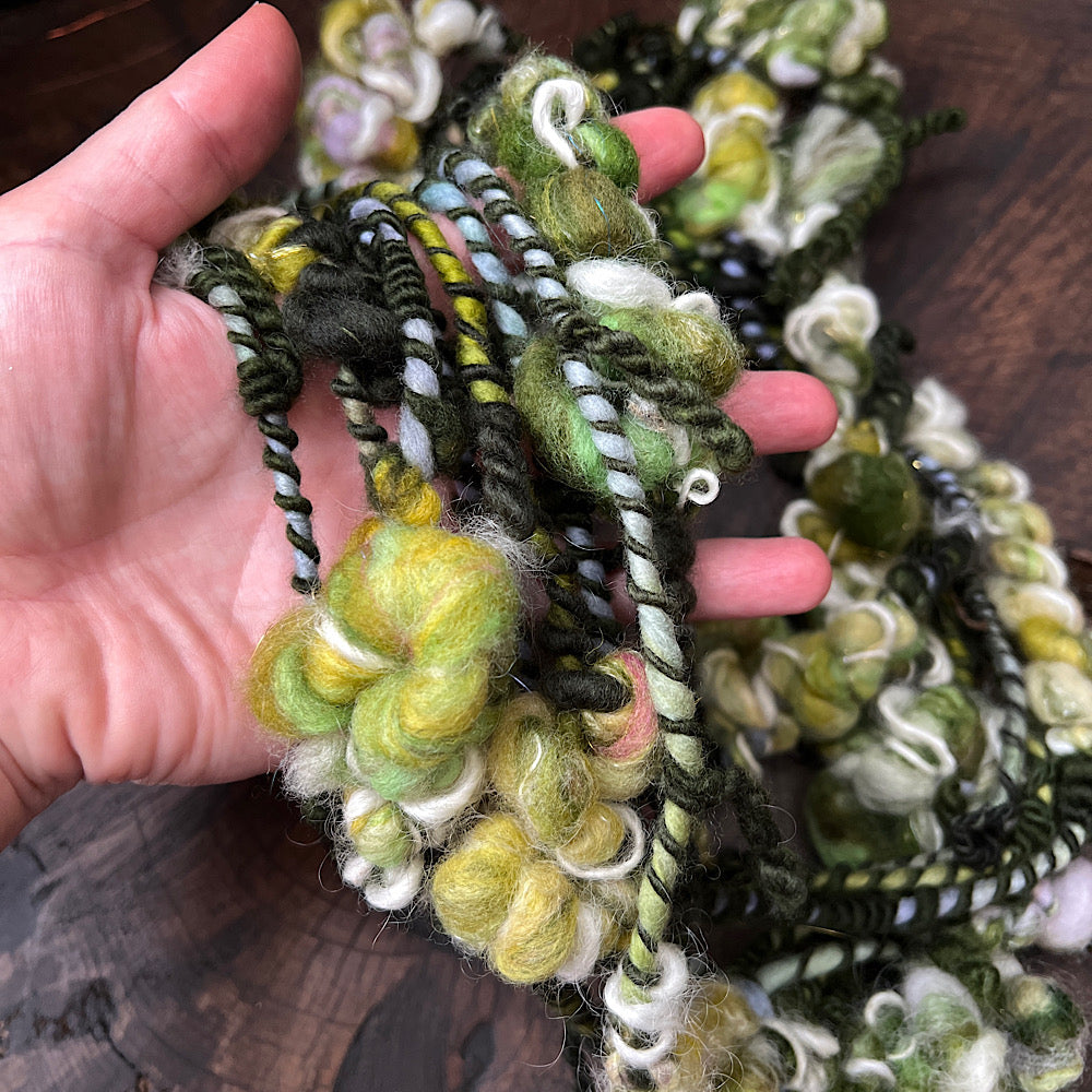 Secret forest weaving art yarn