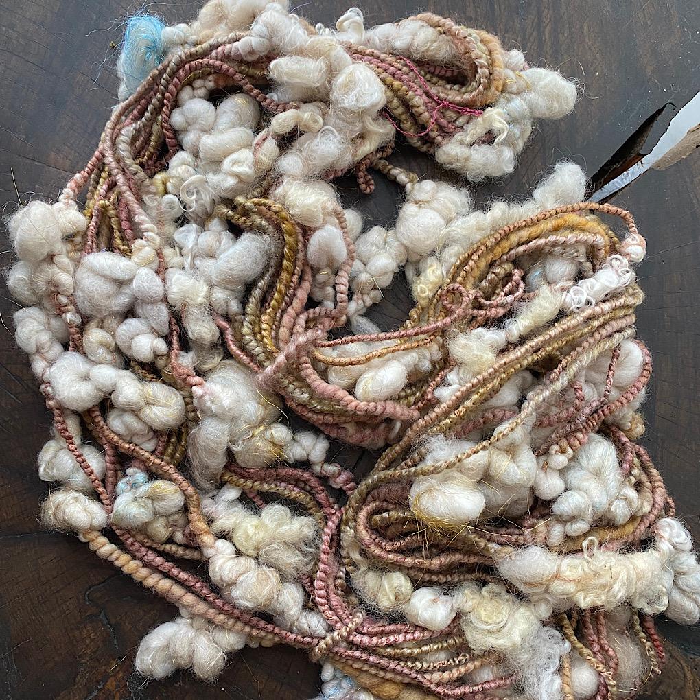 CUSTOM Golden Rose Signature Art yarn
