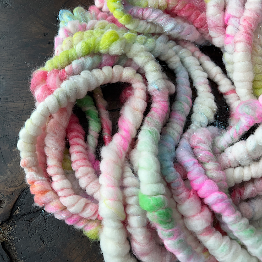 You’re a peach- set of jumbo art yarn