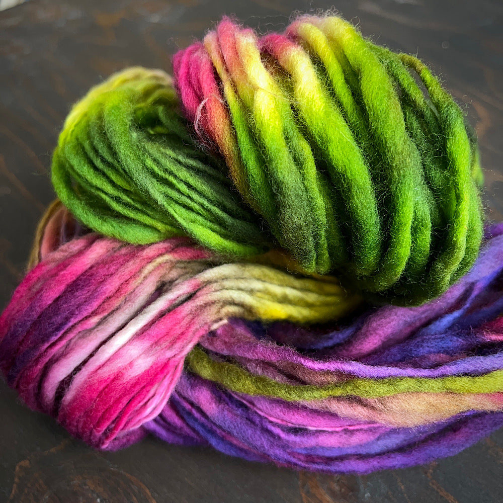 Merino Hand spun yarn for knitting 2 oz 76 yards