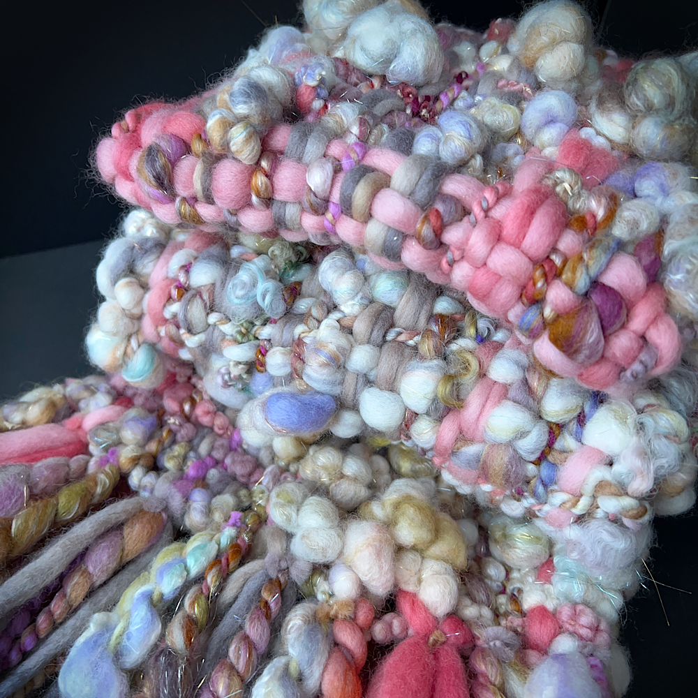 Woven scarf 91” X 9”