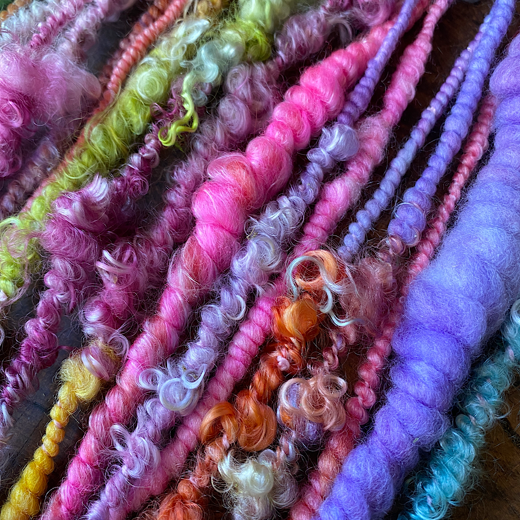 Unicorn mohair silk art yarn