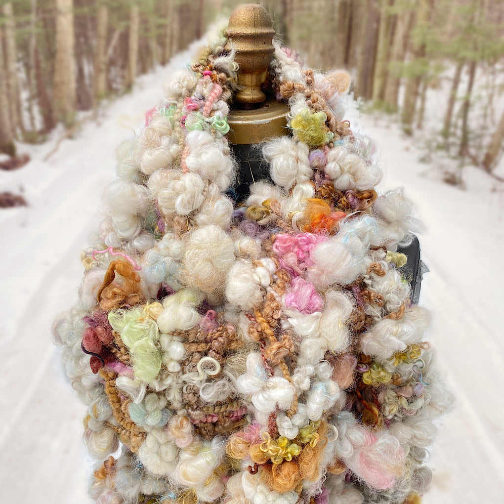 The Golden Rose scarf