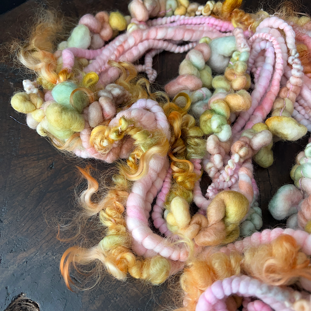 You’re a peach- set of jumbo art yarn