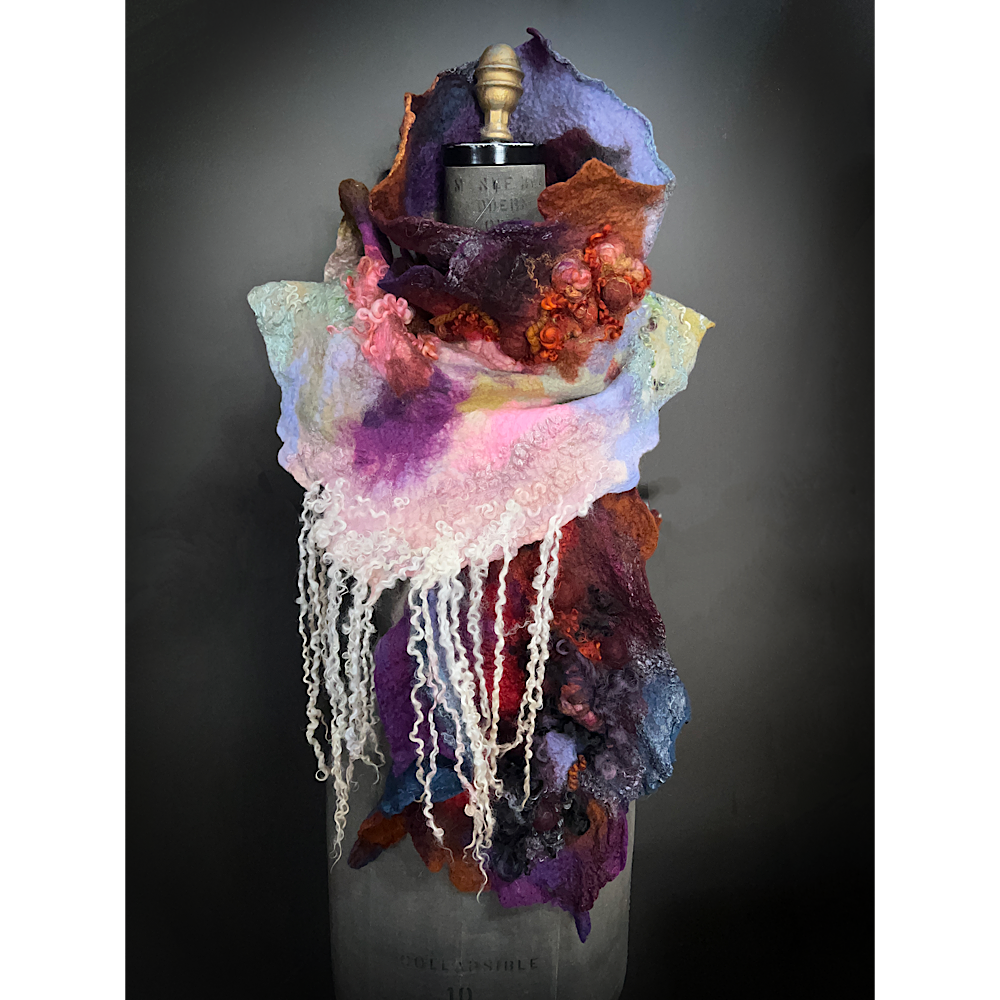 Felted scarf 2023