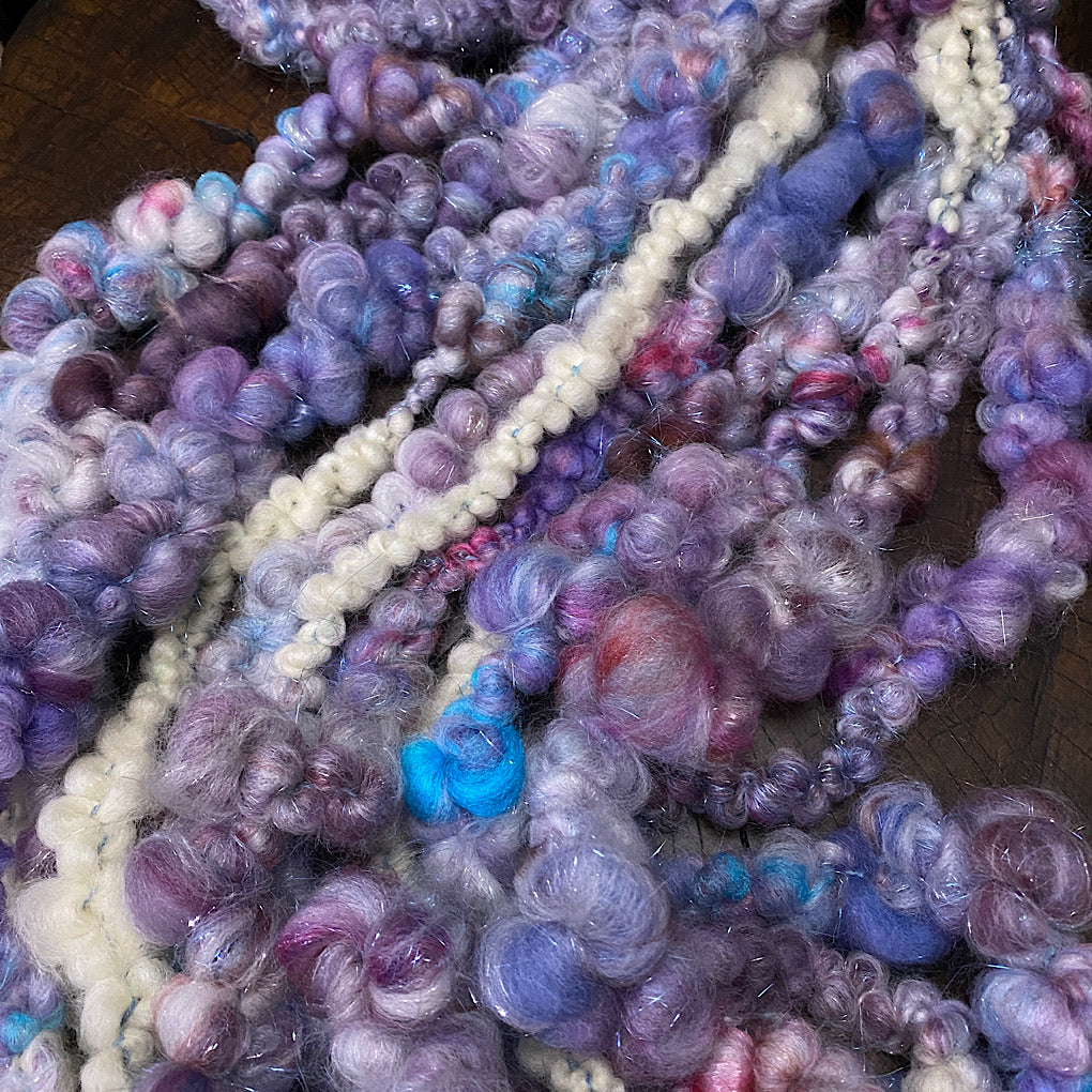 Nimbus - Fluffy sparkly giant art yarn