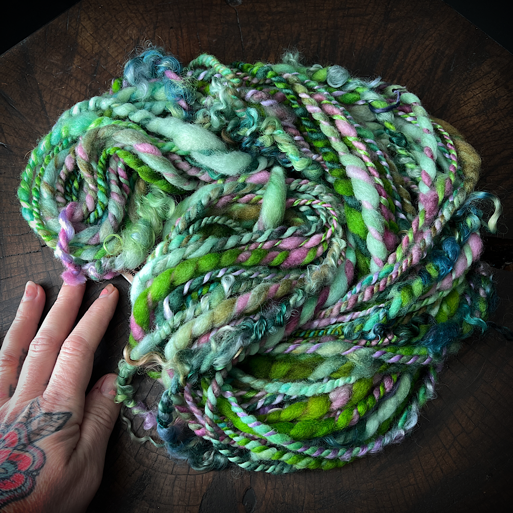 Enchanted lavender - mini twist yarn