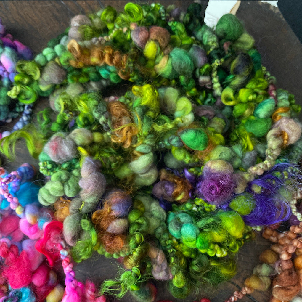 Large Set of art yarn- weaving kit