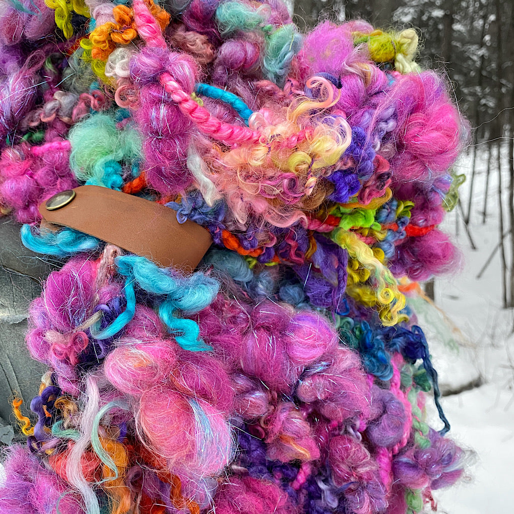 The Wild Rose  scarf