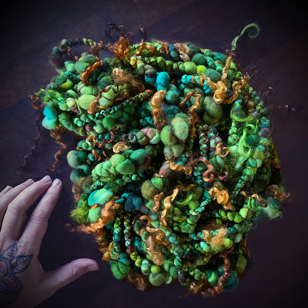 Woodland Jumbo boucle Art yarn