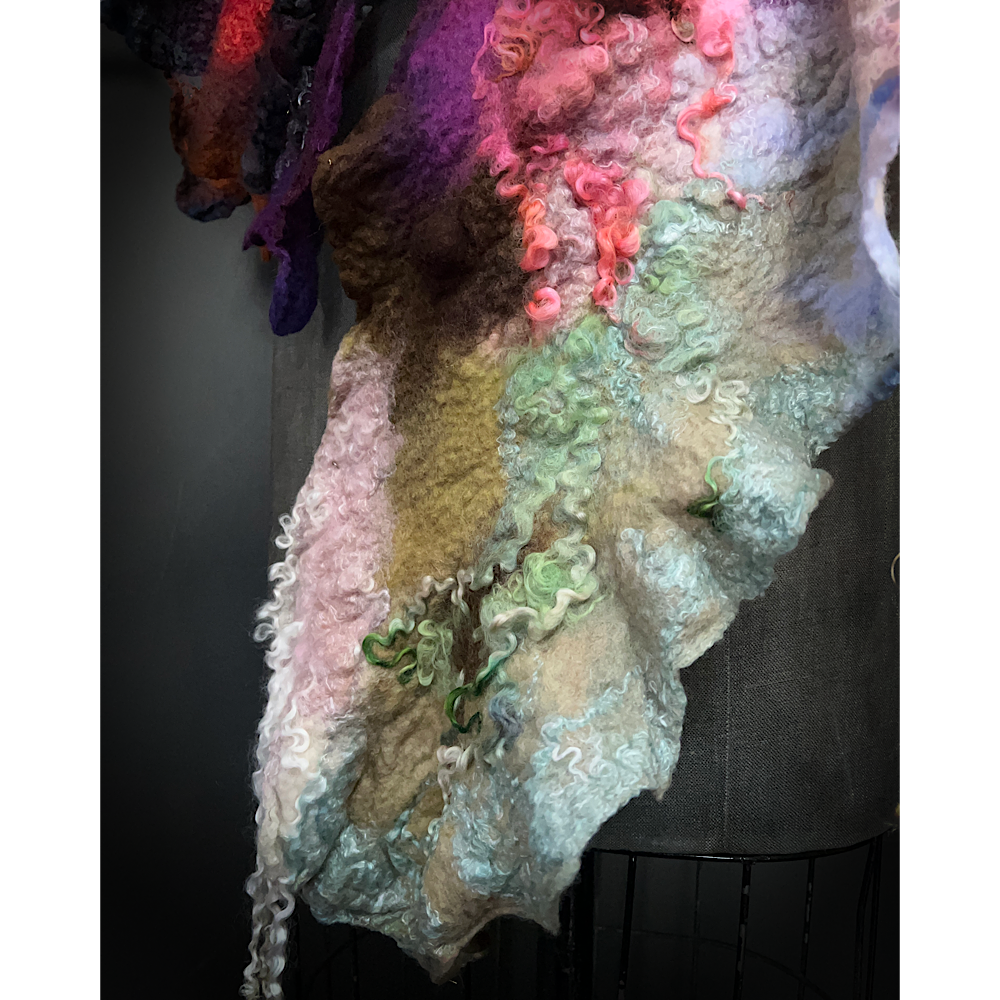 Felted scarf 2023