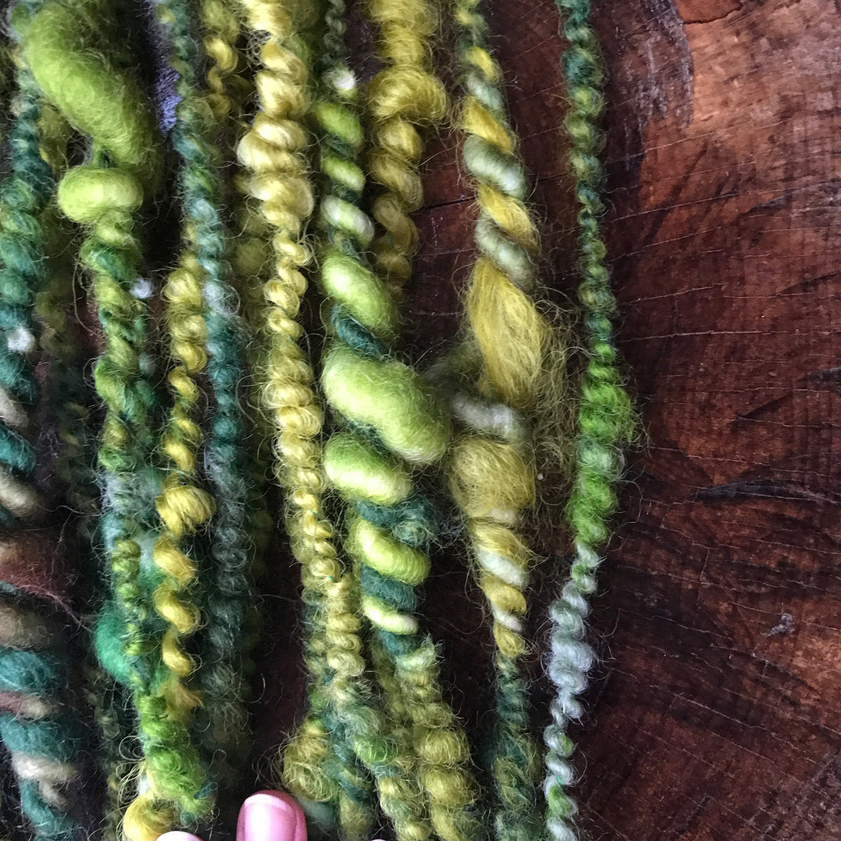 Green  art yarn 100g - Mynoush