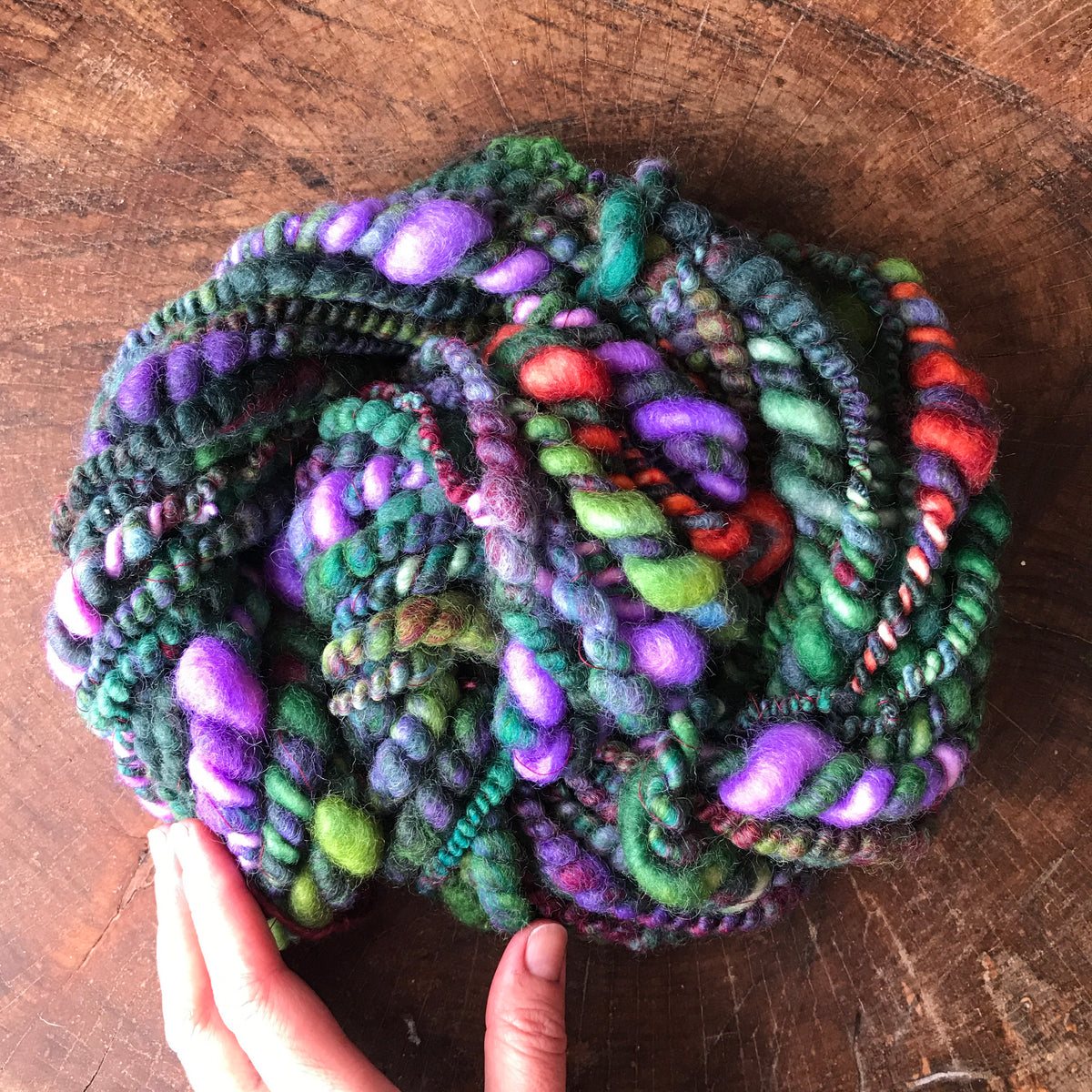 Green  art yarn 100g - Mynoush