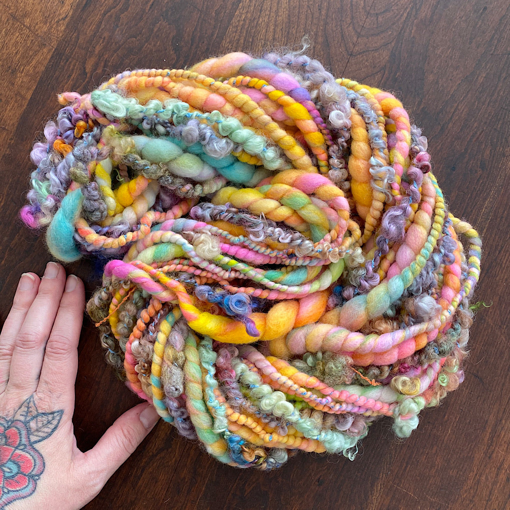 Plein soleil  Art yarn