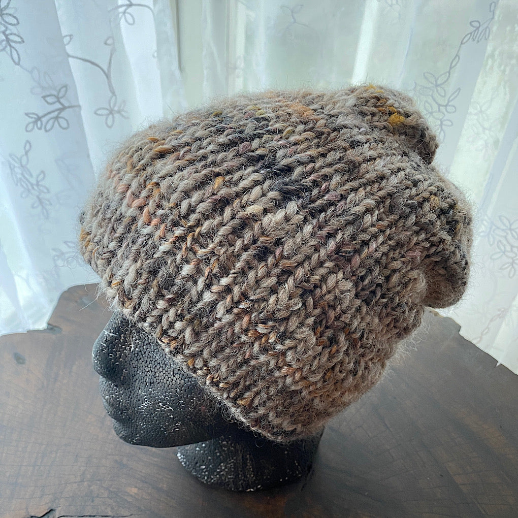 Merino silk unisex beanie