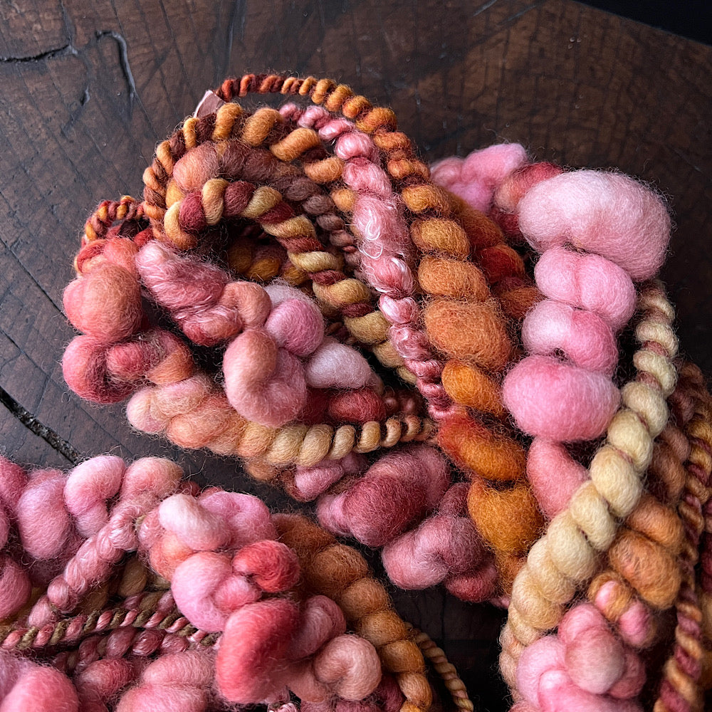 Full Bloom Roses art yarn