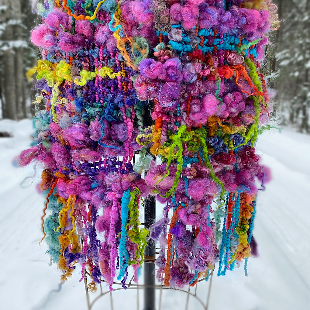 The Wild Rose  scarf