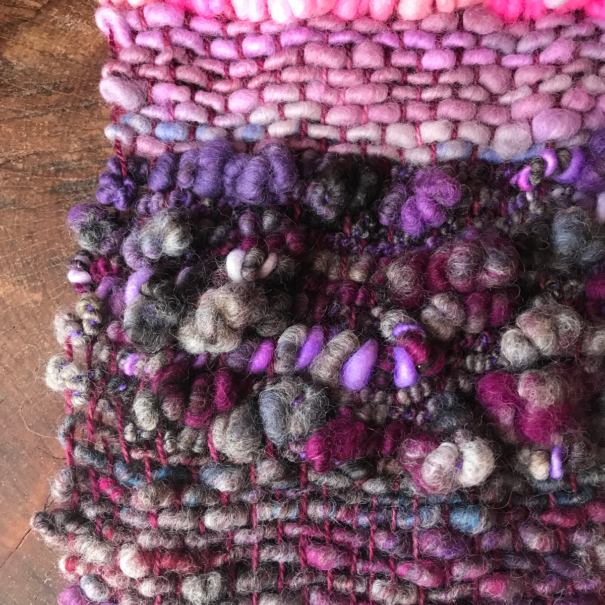 Dark rainbow scarf Foulard charcoal rainbow - Mynoush