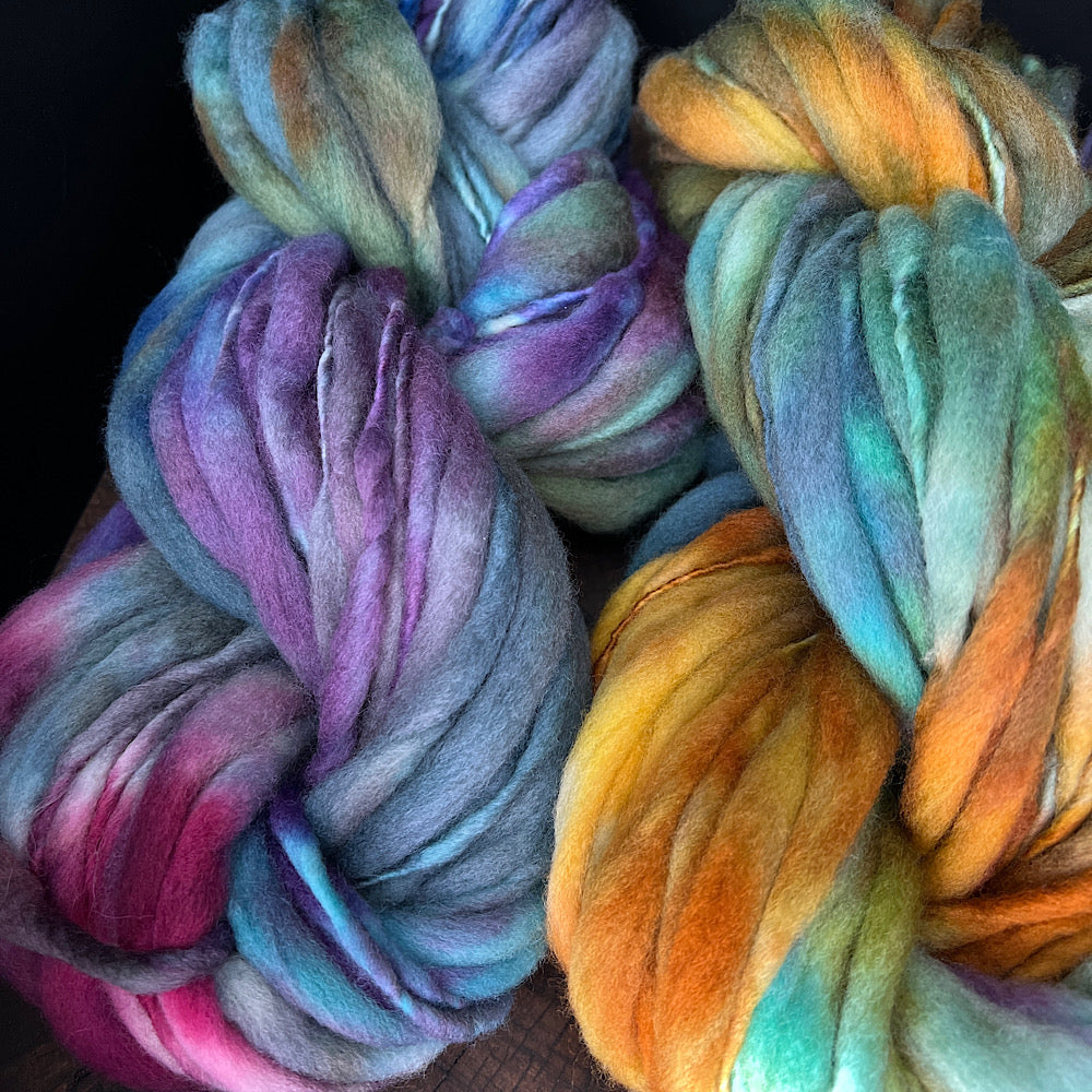 Fluffy yarn set of 3 skeins