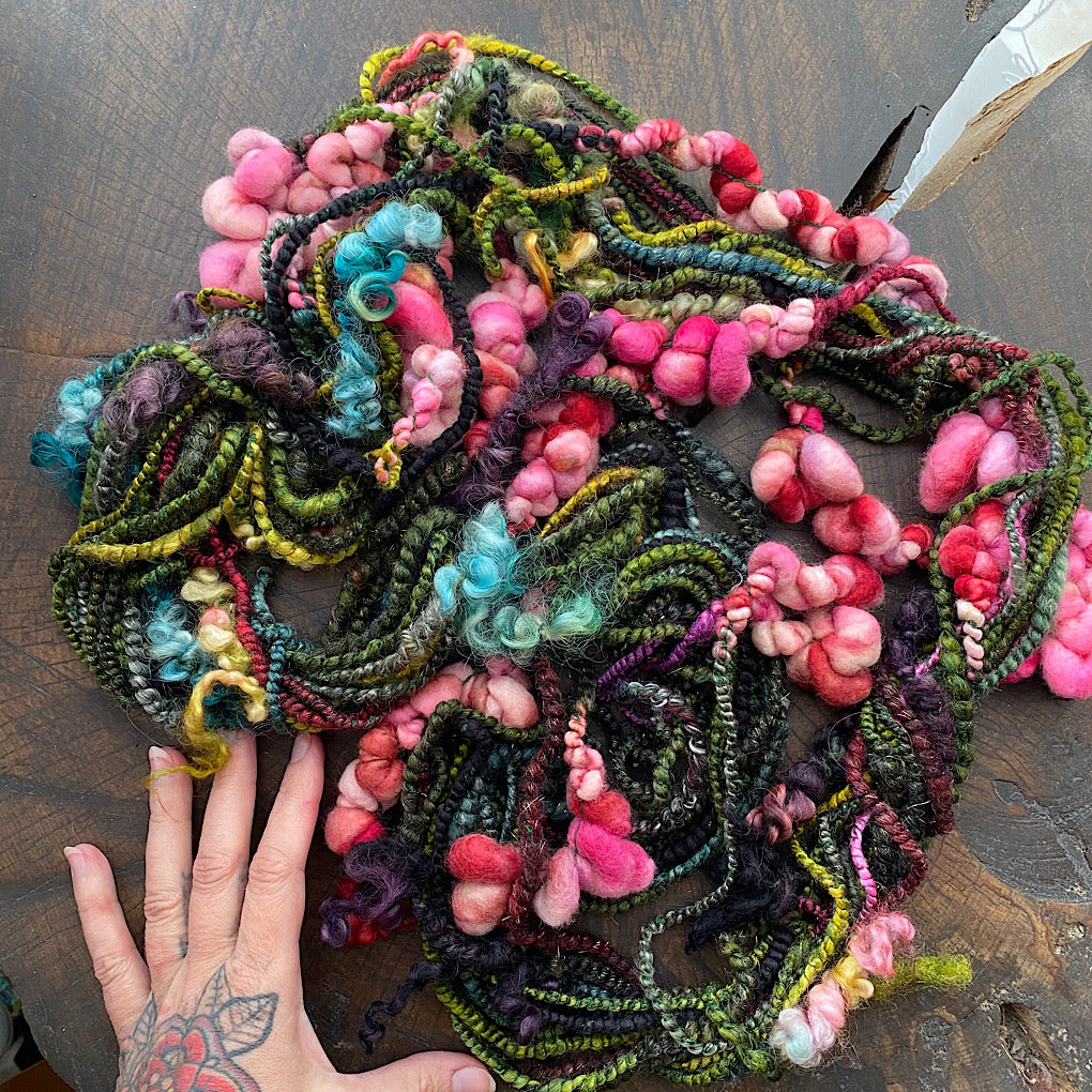 CUSTOM KISS FROM A ROSE   Signature Art yarn