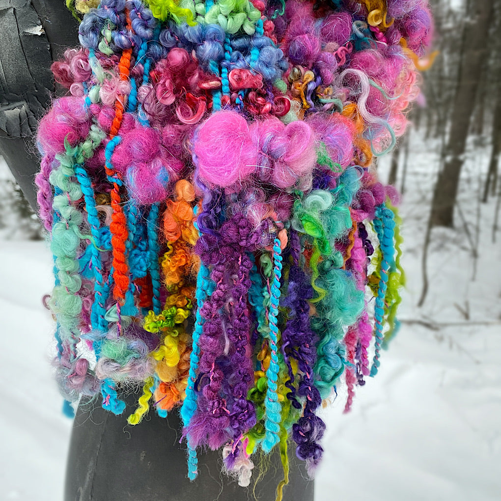 The Wild Rose  scarf