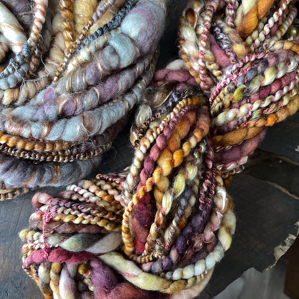 Art yarn set - Golden hour