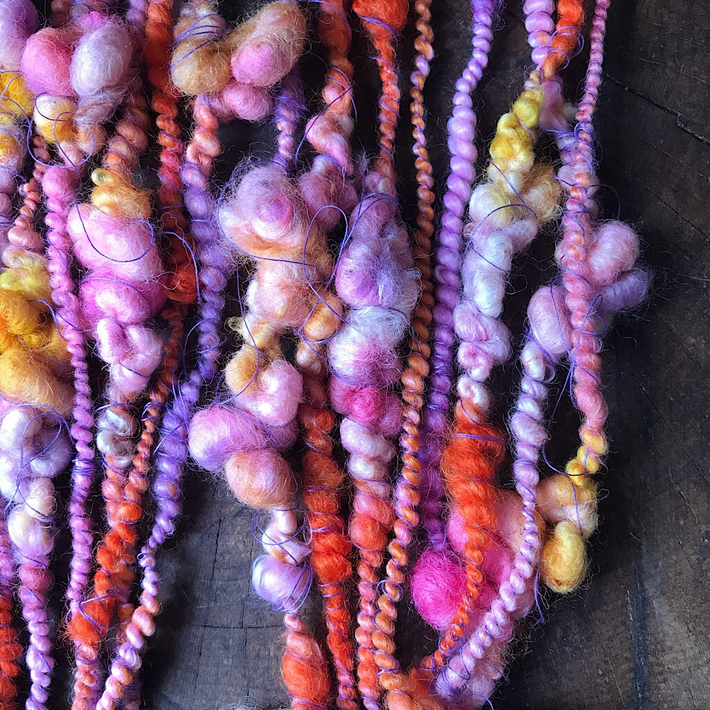 Summer sunset Art yarn