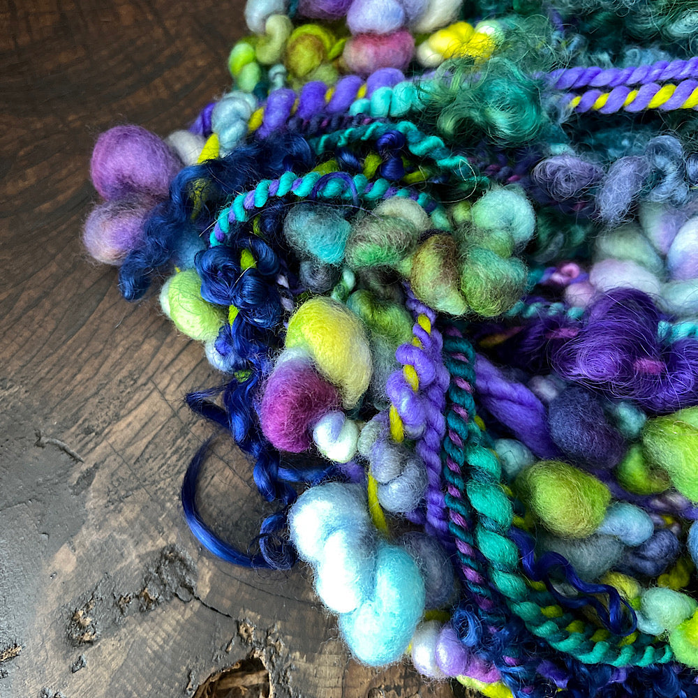 Turquoise intense - art yarn