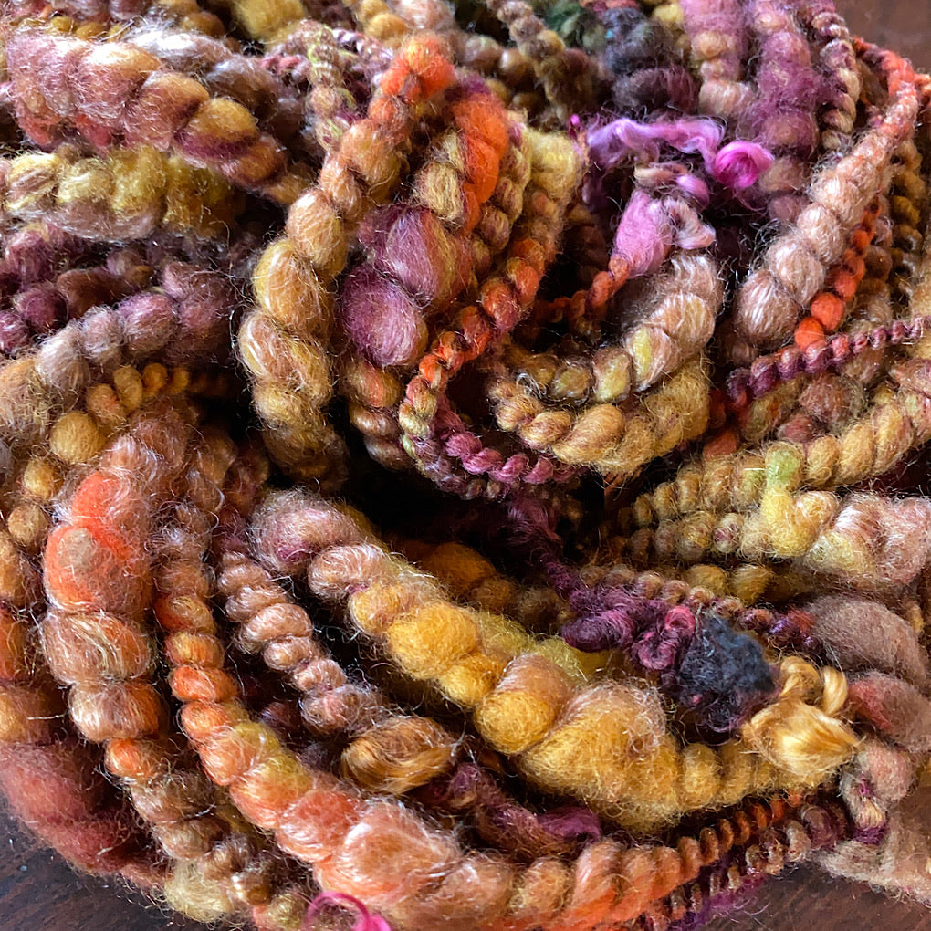 Golden autumn 2 Art yarn