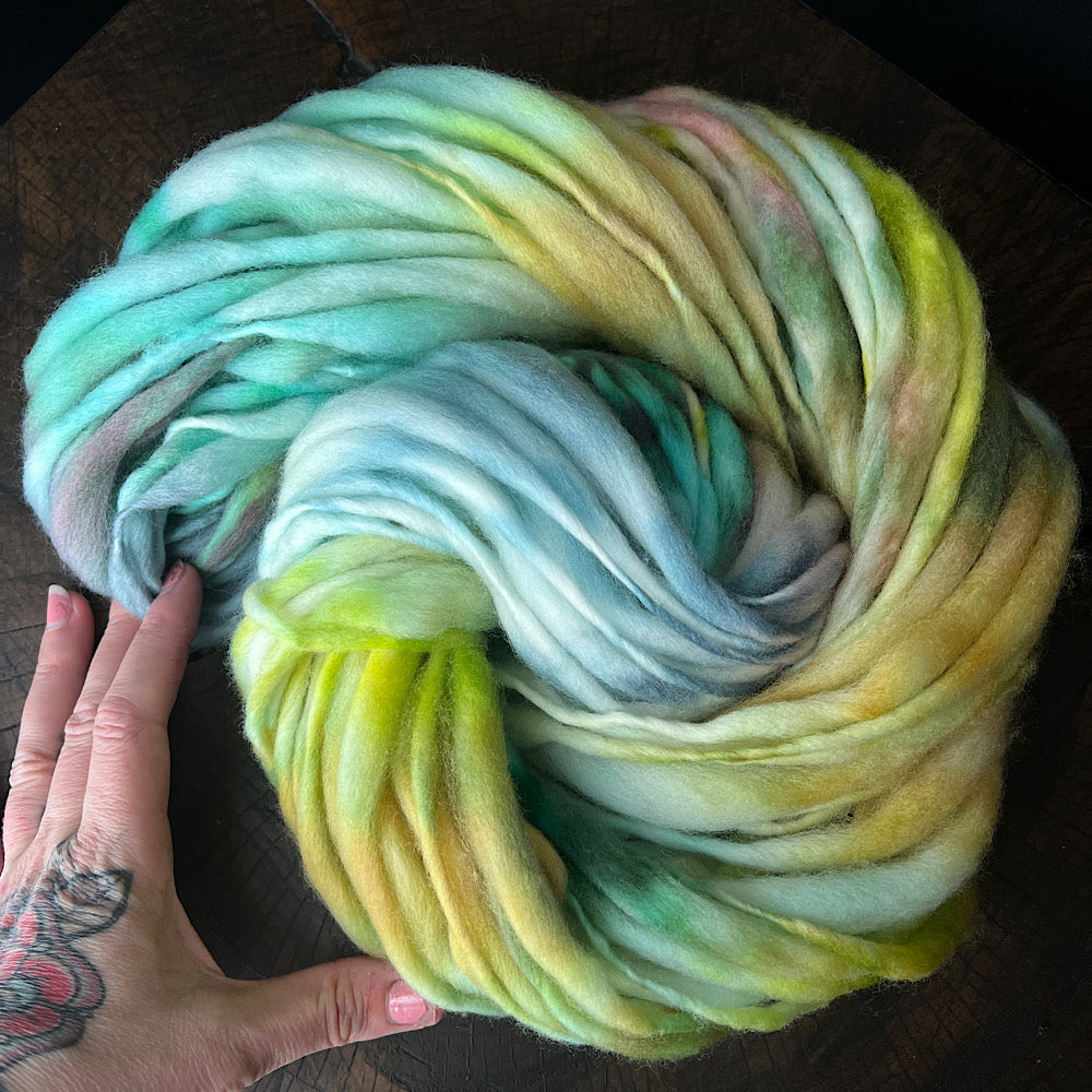 Fluffy yarn set of 3 skeins