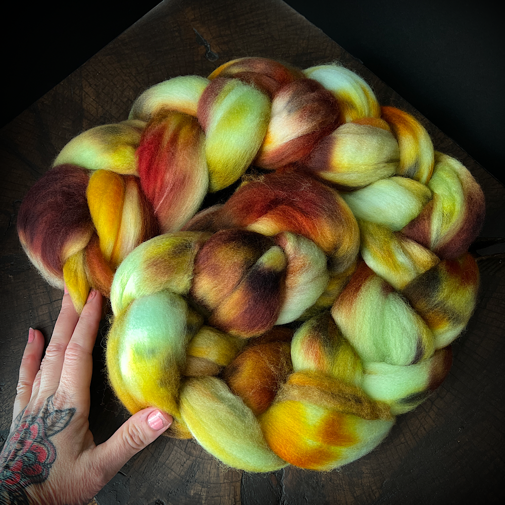 Merino Roving for spinning yarn