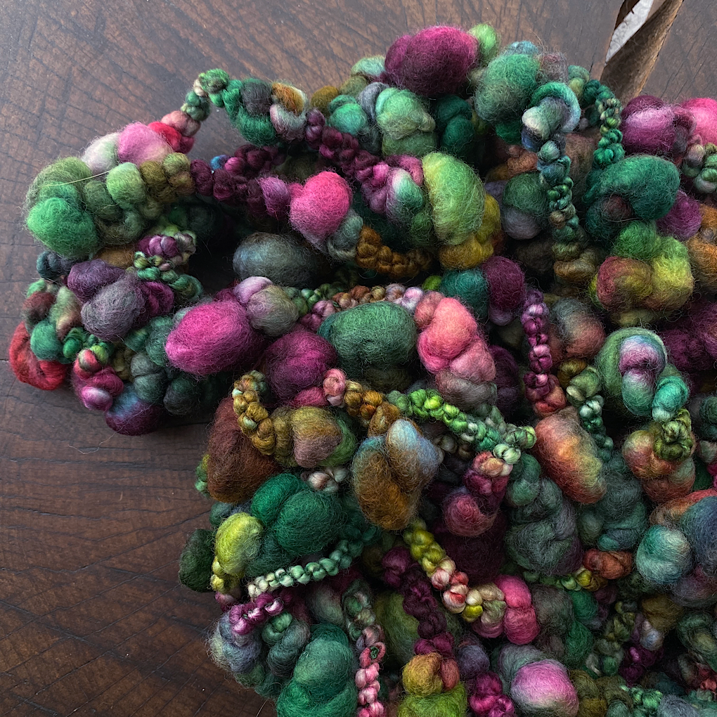 Kiss from a Rose Jumbo boucle Art yarn