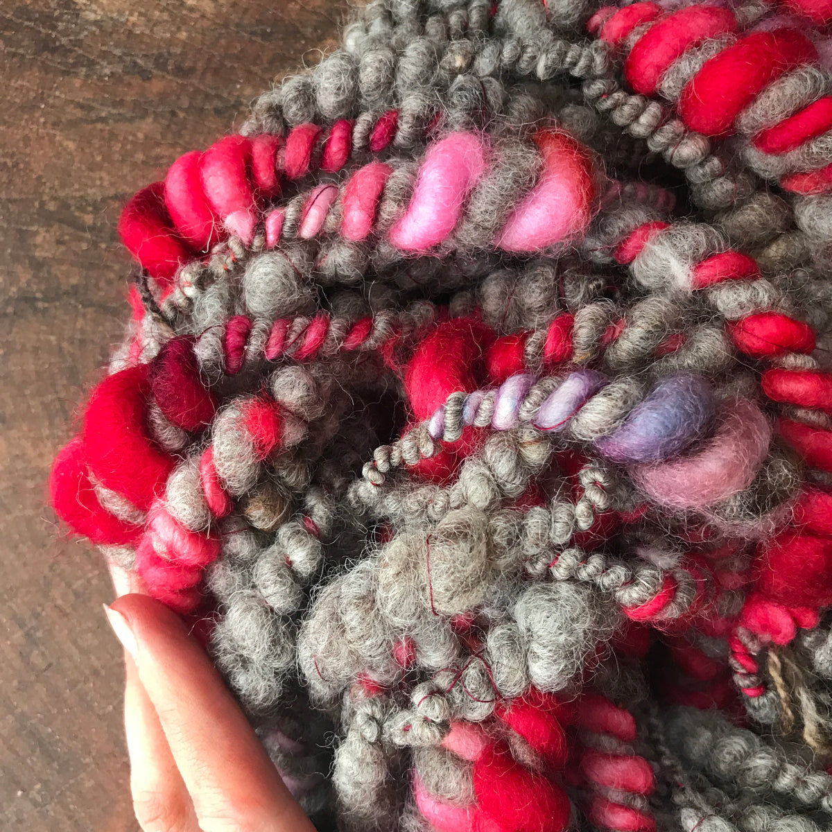 Grey  eco wool yarn 100g - Mynoush