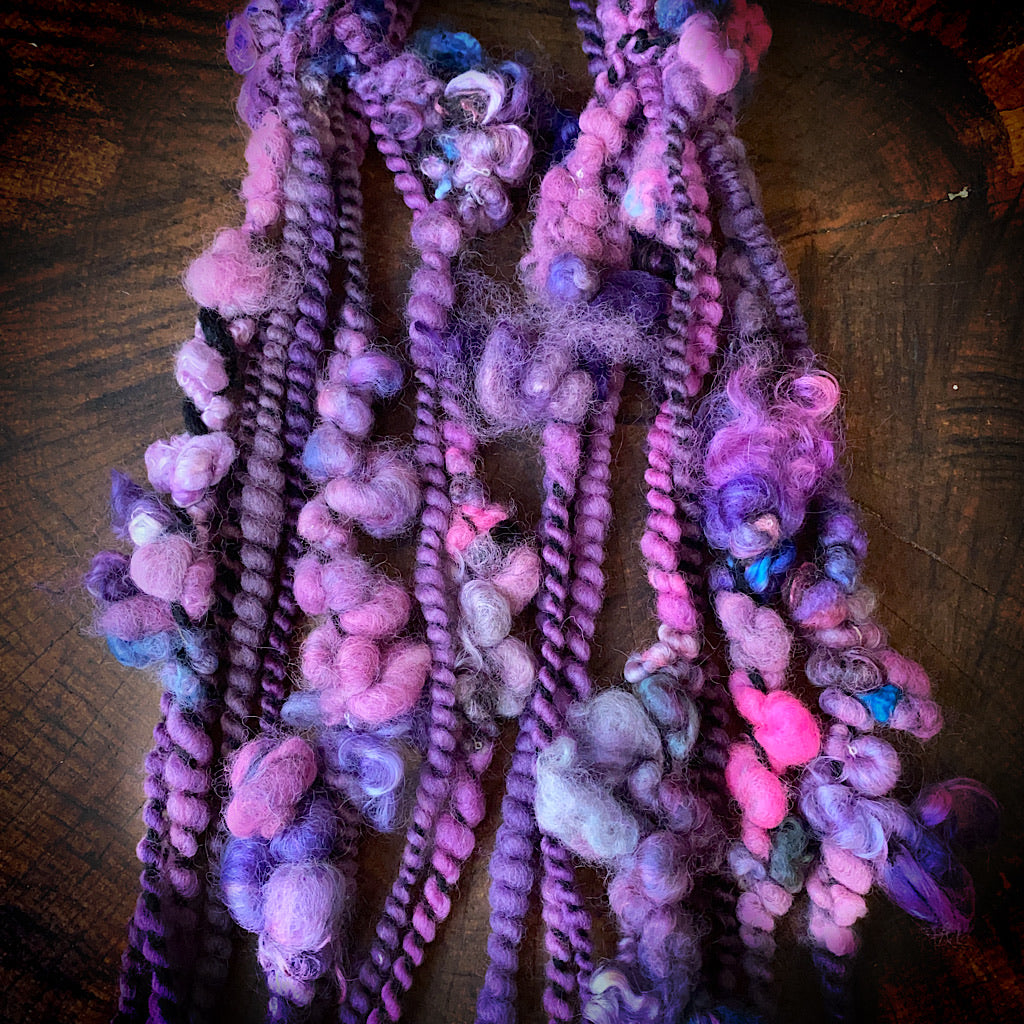 Purple heart Art yarn