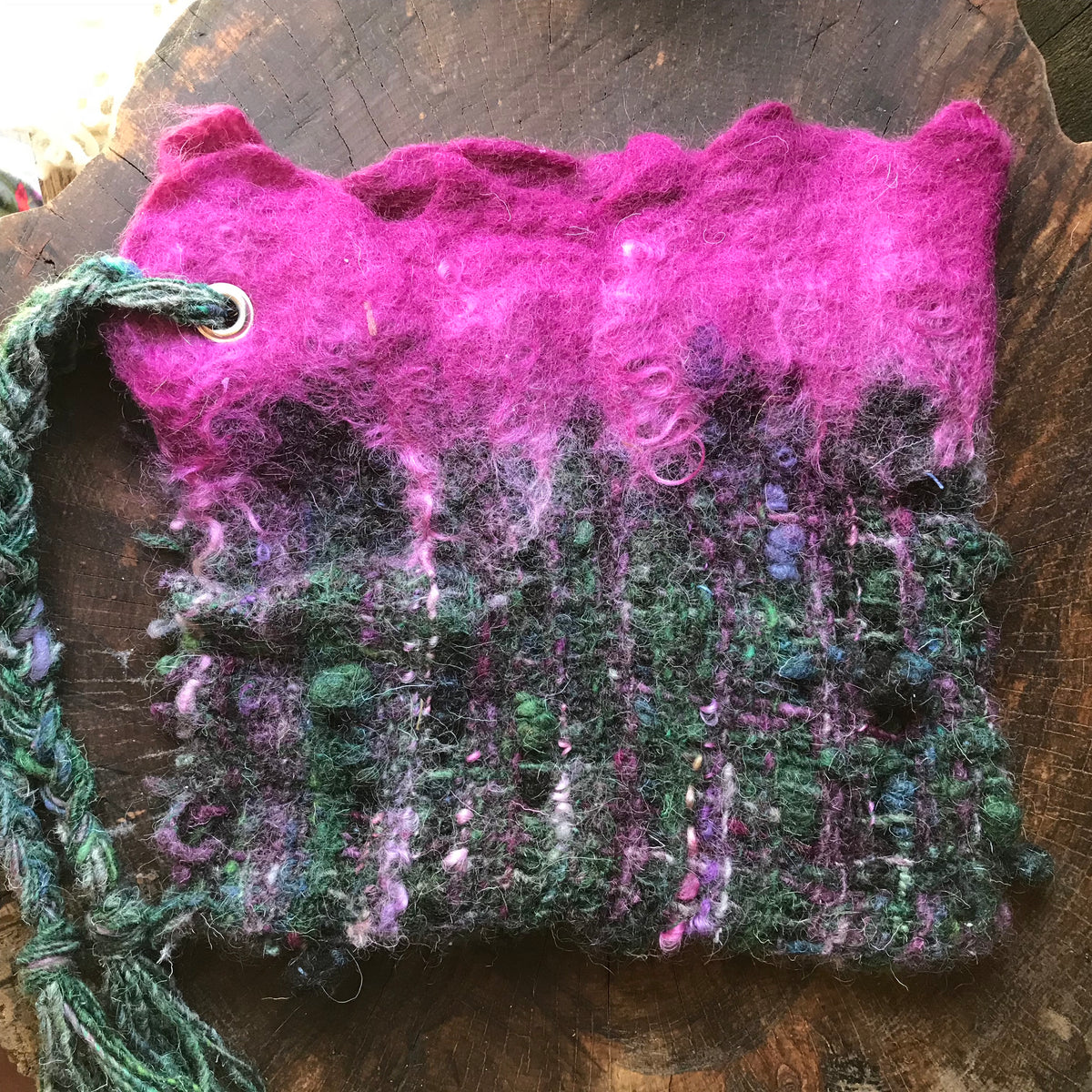 Wool hooded hat | capuche en laine - Mynoush